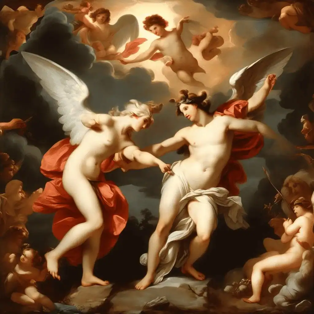 Cupid and Psyche – Benjamin West